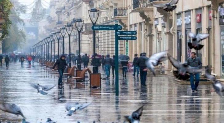 Hava dəyişir: Yağış, qar, sulu qar yağacaq