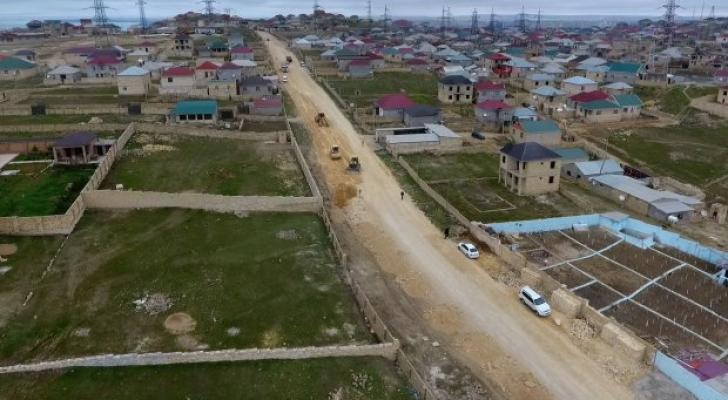 Abşeron rayonunda 4 qəsəbə və 1 kənd ərazisində 29.2 km küçə təmir edilir