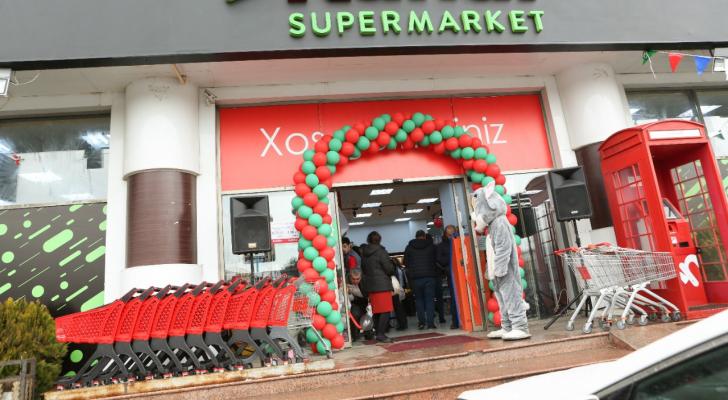  Bakıda “RAHAT” supermarketlər şəbəkəsinin yeni filialı fəaliyyətə başladı