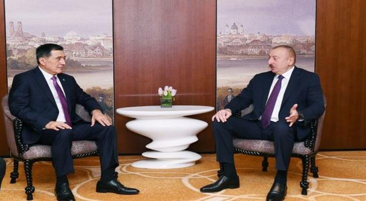 İlham Əliyev Almaniyada - FOTO