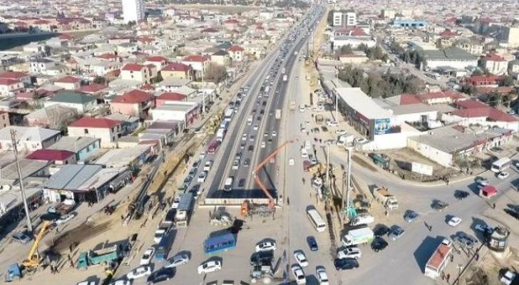 Bakı-Sumqayıt yolunda görülən işlərlə bağlı SON VƏZİYYƏT - FOTOLAR
