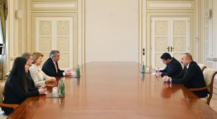 İlham Əliyev görüş keçirdi - FOTO