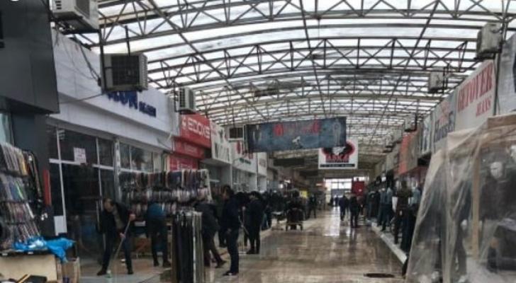 “Binə” ticarət mərkəzi su altında qaldı - FOTO