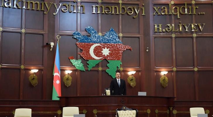İlham Əliyev yeni çağırış Milli Məclisin ilk iclasında - YENİLƏNİB