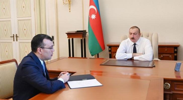 İlham Əliyev Sahil Babayevi qəbul etdi