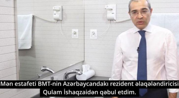 Mikayıl Cabbarov #TəmizƏllər kampaniyasına qoşuldu - VİDEO