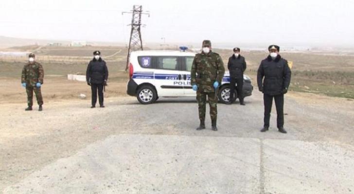 Polis Bakı, Sumqayıt və Abşerona aparan ara yollarda postlar qurub - FOTO
