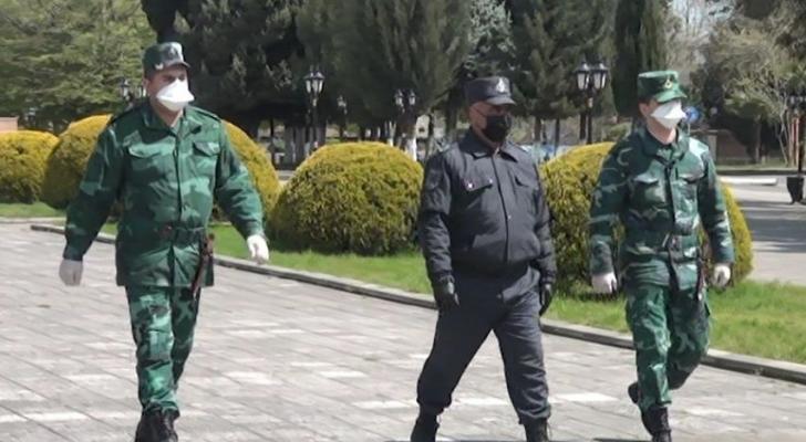 Karantin qaydalarına nəzarətə FHN və DSX hərbçiləri də qoşuldu