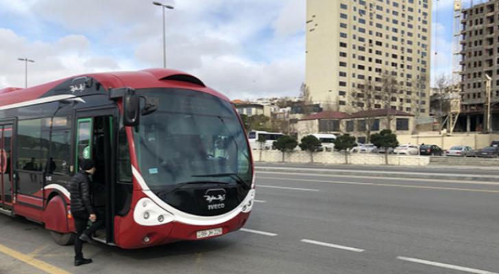 Bakıda xəttə 24 saat işləyən - AVTOBUSLAR BURAXILA BİLƏR