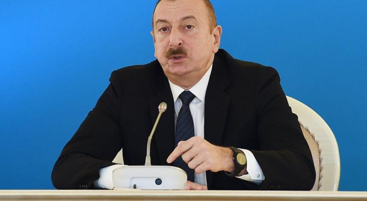 Prezident İlham Əliyev: “Türkdilli ölkələrdən 180 min tondan artıq yük Azərbaycan vasitəsilə daşınıb”