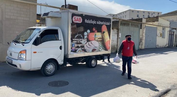 "Zəhmət-Ruzi” MMC şirkəti aztəminatlı ailələri sevindirdi