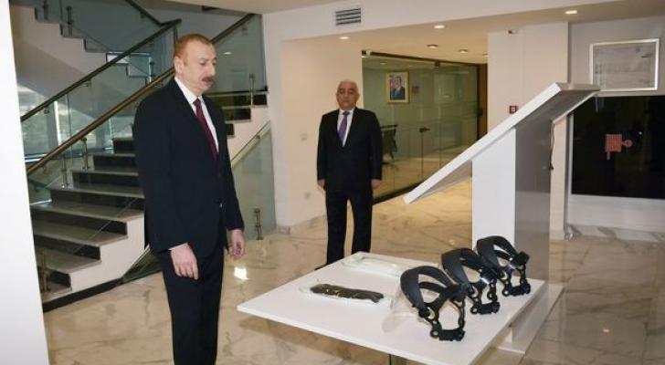 İlham Əliyev Bakıda açılışda - FOTO