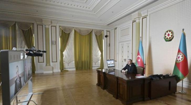 İlham Əliyev Baş prokuror Kamran Əliyevi videoformatda qəbul edib