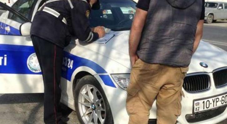 Karantini pozaraq cərimələnən sürücülərin sayı AÇIQLANDI