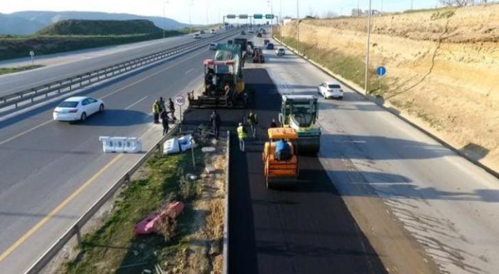Bakıda bir neçə yolda hərəkət məhdudlaşdırılıb