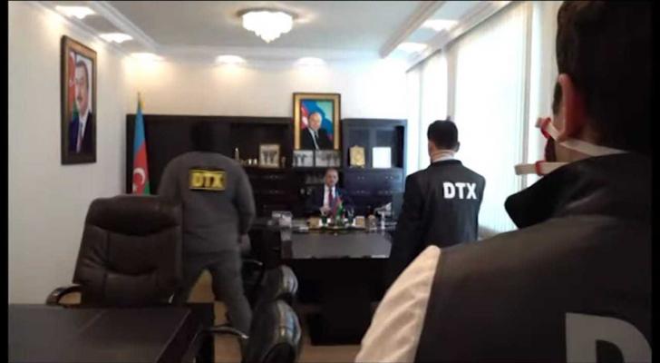 DTX Vilyam Hacıyevin həbsinin görüntülərini yaydı - VİDEO
