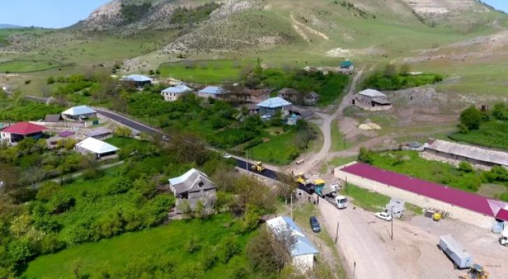 Göygöldə 3 marşrut üzrə 18.9 km-lik avtomobil yolları yenidən qurulur
