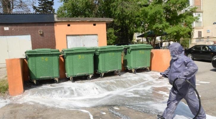 Bakıda daha bir dezinfeksiya işləri aparılıb