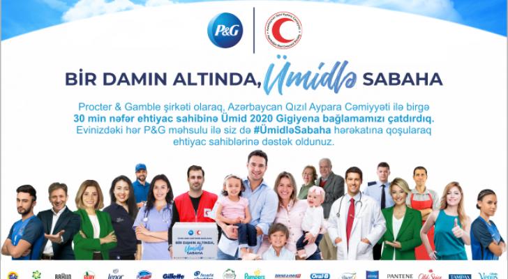 P&G 30 min ehtiyac sahibinə “Ümid” bağışladı