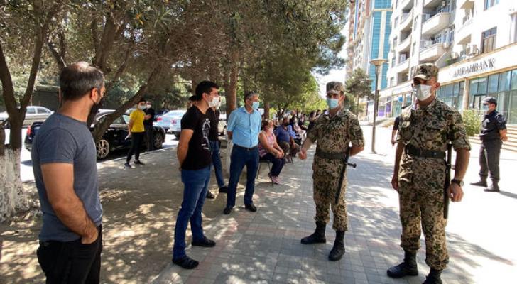 Sumqayıtda karantin qaydalarını pozan doqquz nəfər həbs edildi - RƏSMİ
