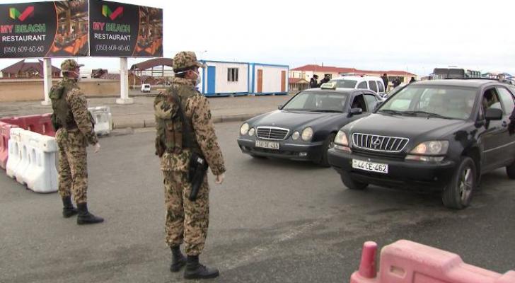 Bakıda bəzi yerlərdə polis postları götürüldü