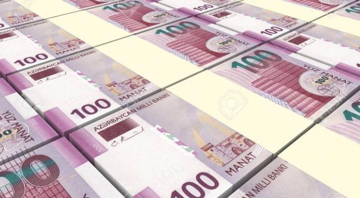 Azərbaycanda manatla pul bazası artıb