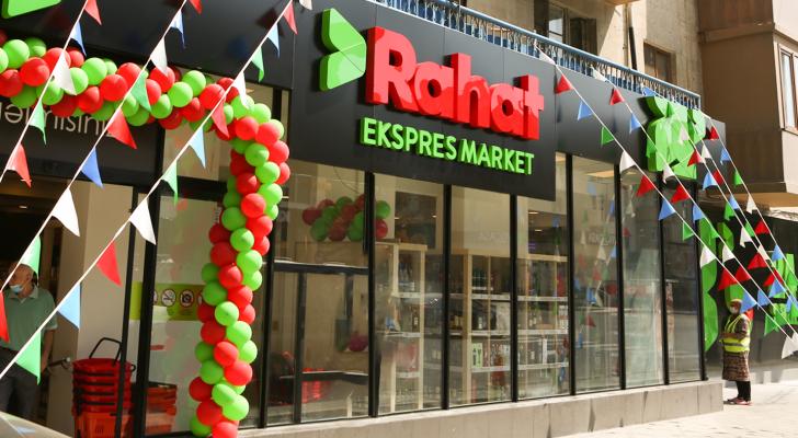 "Rahat Market" şəbəkəsinin daha bir filialı açıldı - FOTOLAR
