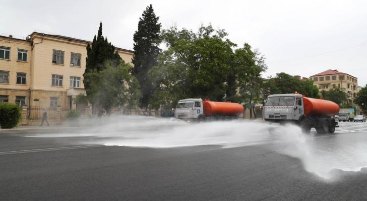 Sabah Bakıda növbəti dəfə gücləndirilmiş dezinfeksiya işləri aparılacaq