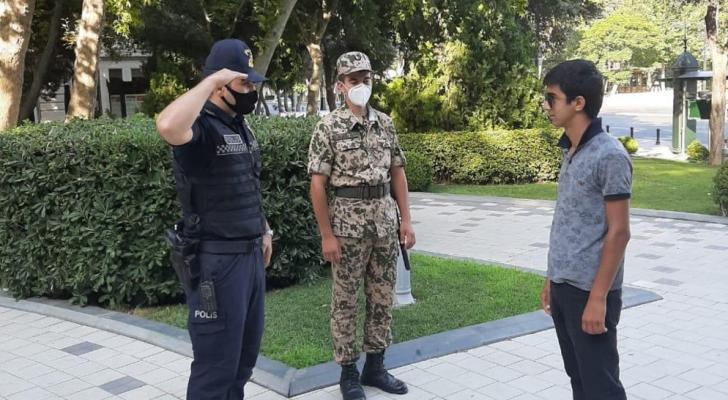 Polis küçə və prospektlərdə, məhəllədaxili yollarda, qapalı məkanlarda reyd keçirir