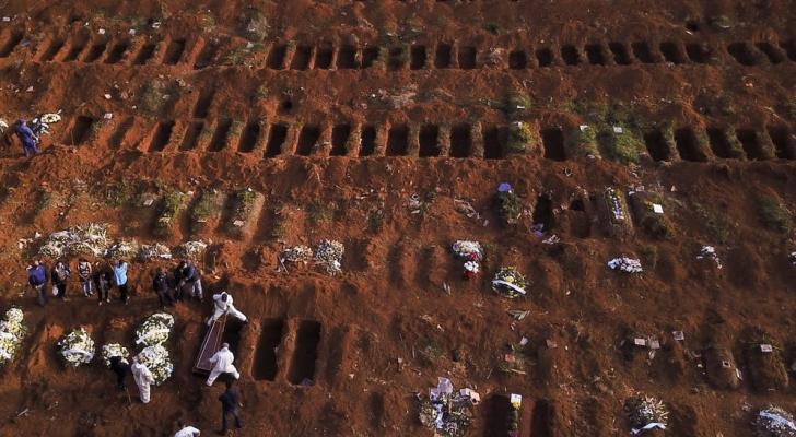 Braziliyada bir gündə 1 312 nəfər infeksiyadan öldü