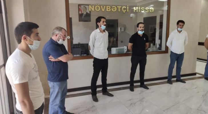 Abşeronda yas mərasimi keçirmək istəyən 8 nəfər saxlanıldı
