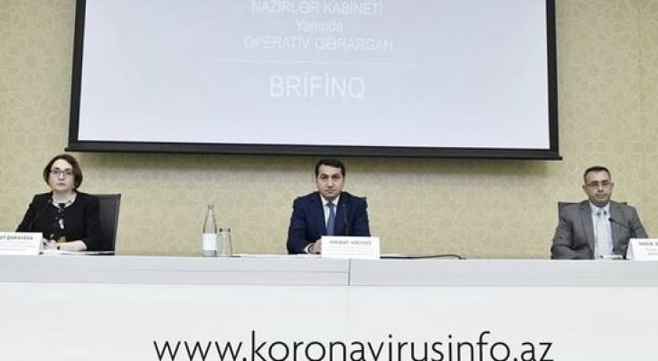 Azərbaycanda koronavirus və karantin rejimi ilə bağlı son vəziyyət açıqlanır - CANLI YAYIM
