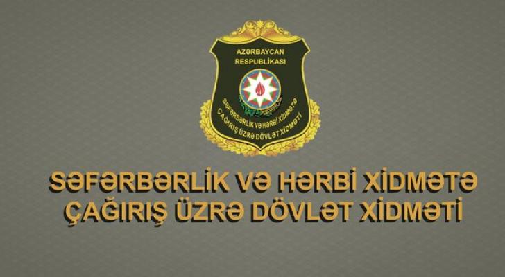 Səfərbərlik Xidmətindən könüllü döyüşə getmək istəyənlərə MÜRACİƏT
