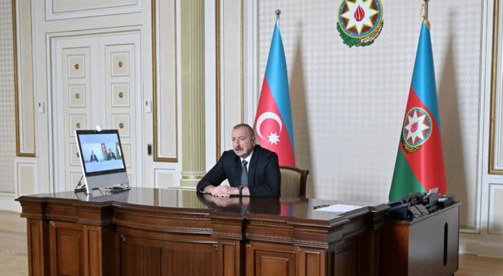İlham Əliyev yeni Təhsil nazirini videoformatda qəbul edib