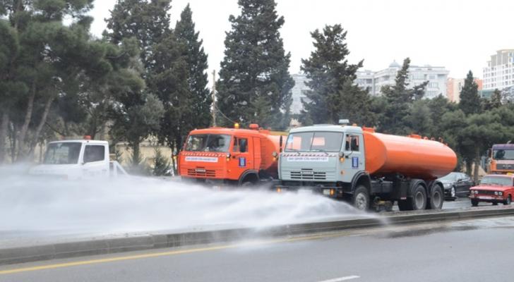 Bakıda növbəti dezinfeksiya işləri aparılacaq