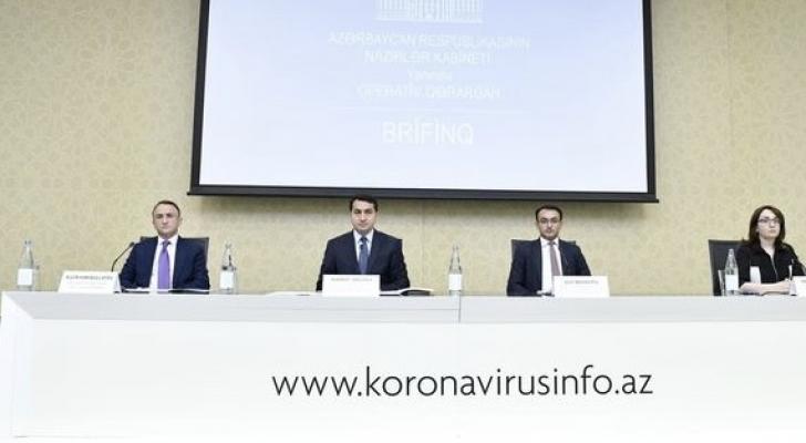 Azərbaycanda koronavirus və karantin rejimi ilə bağlı son vəziyyət açıqlanır - CANLI YAYIM