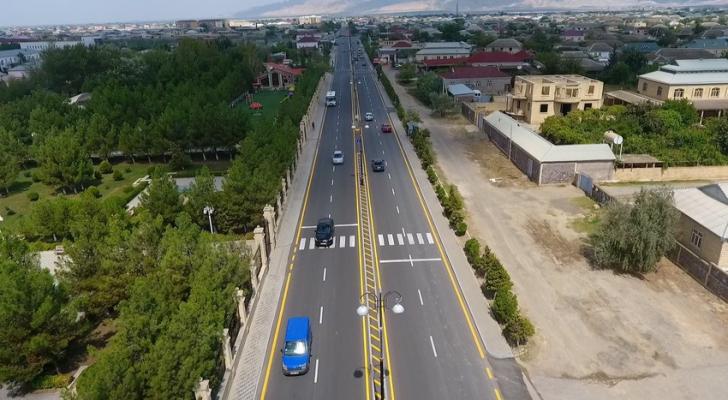 Hacıqabul–Muğan avtomobil yolu yenidən qurulub