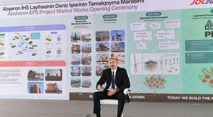 Ölkə başçısı infrastruktur layihələrdən danışdı
