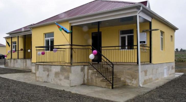 Üç rayonda14 şəhid ailəsi və Qarabağ müharibəsi əlili evlə təmin olunub