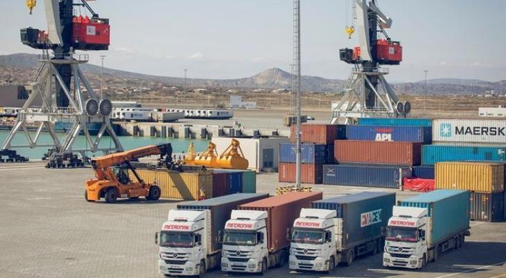 Bakı, Ələt və Aktau limanları arasında yükdaşıma trafiki ilin sonuna 1 mln. tona çata bilər