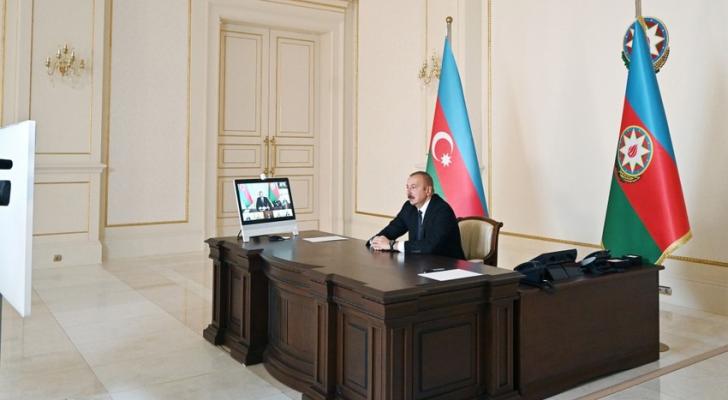 İlham Əliyev:"İlk uğurlar münasibətilə xalqı və ordunu təbrik edirəm"