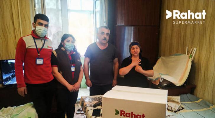 “Rahat” market hərbi xidmətdə olan əməkdaşlarının ailələrinin yanındadır - FOTO