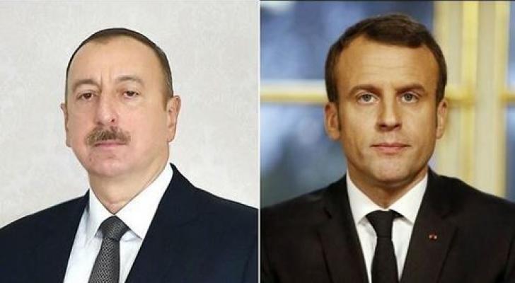 Emmanuel Makron İlham Əliyevə zəng etdi