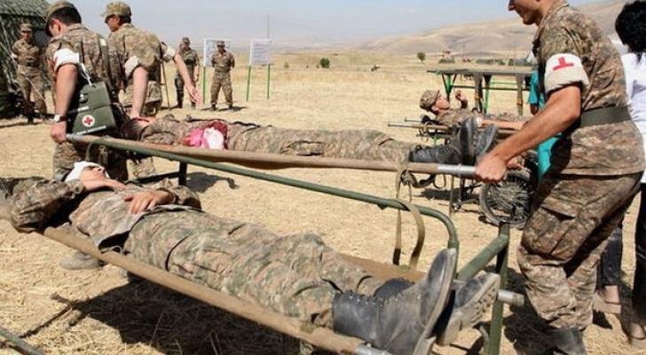 Ermənistan ordusu itkilərinin sayını açıqladı