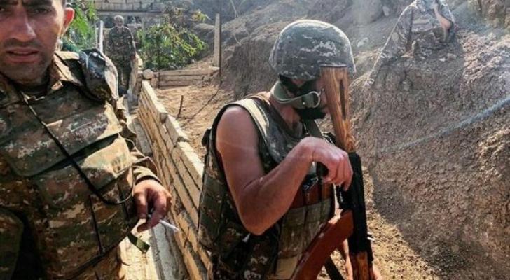 Ermənistan ordusu döyüş bölgəsində hərbçi çatışmazlığına görə manekenlərdən istifadə edir
