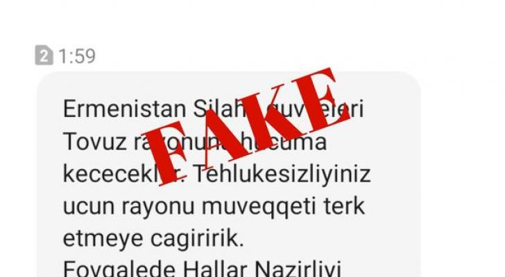 Ermənilərdən daha bir təxribat - Nazirlikdən XƏBƏRDARLIQ