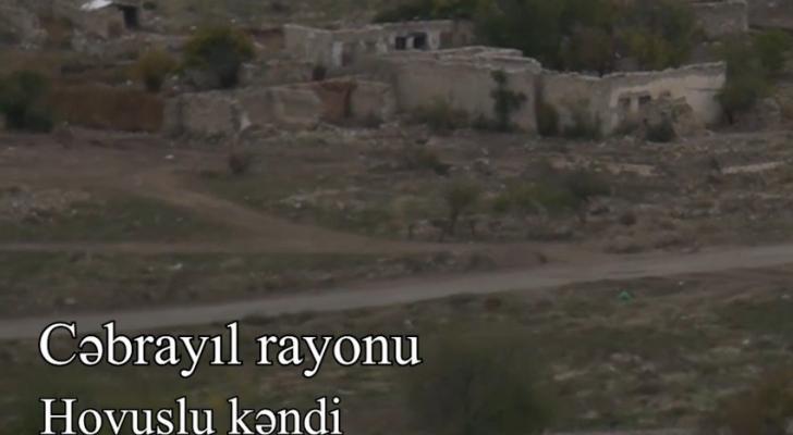Qubadlı və Cəbrayıl rayonunun kəndlərindən görüntülər - VİDEO