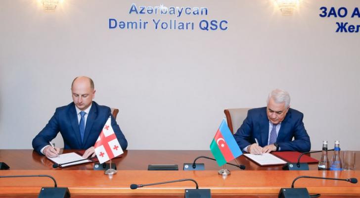 Azərbaycan və Gürcüstan dəmir yolu ilə yükdaşıma üzrə əməkdaşlığa başlayır