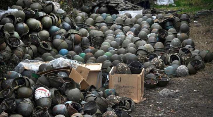 Düşmənin etiraf etmədiyi itkilərinin görüntüləri - FOTO