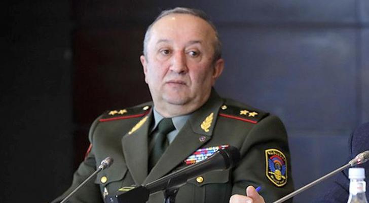 Ermənistan MN-in Hərbi Nəzarət Xidmətinin rəisi istefa verib
